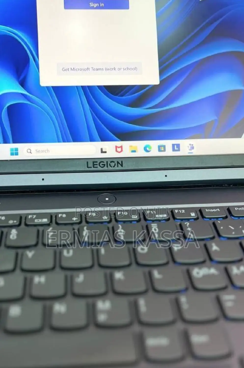 New Laptop Lenovo Legion 5 16GB AMD Ryzen 7 SSD 1.5T