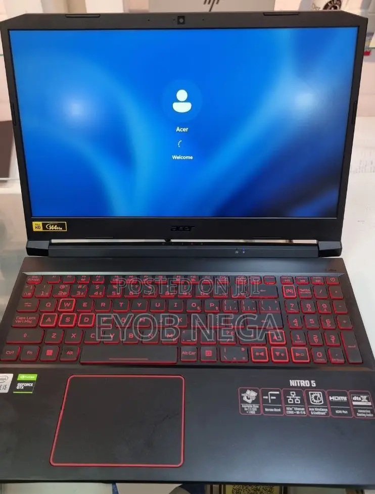 New Laptop Acer Nitro 5 8GB Intel Core I5 SSD 512GB