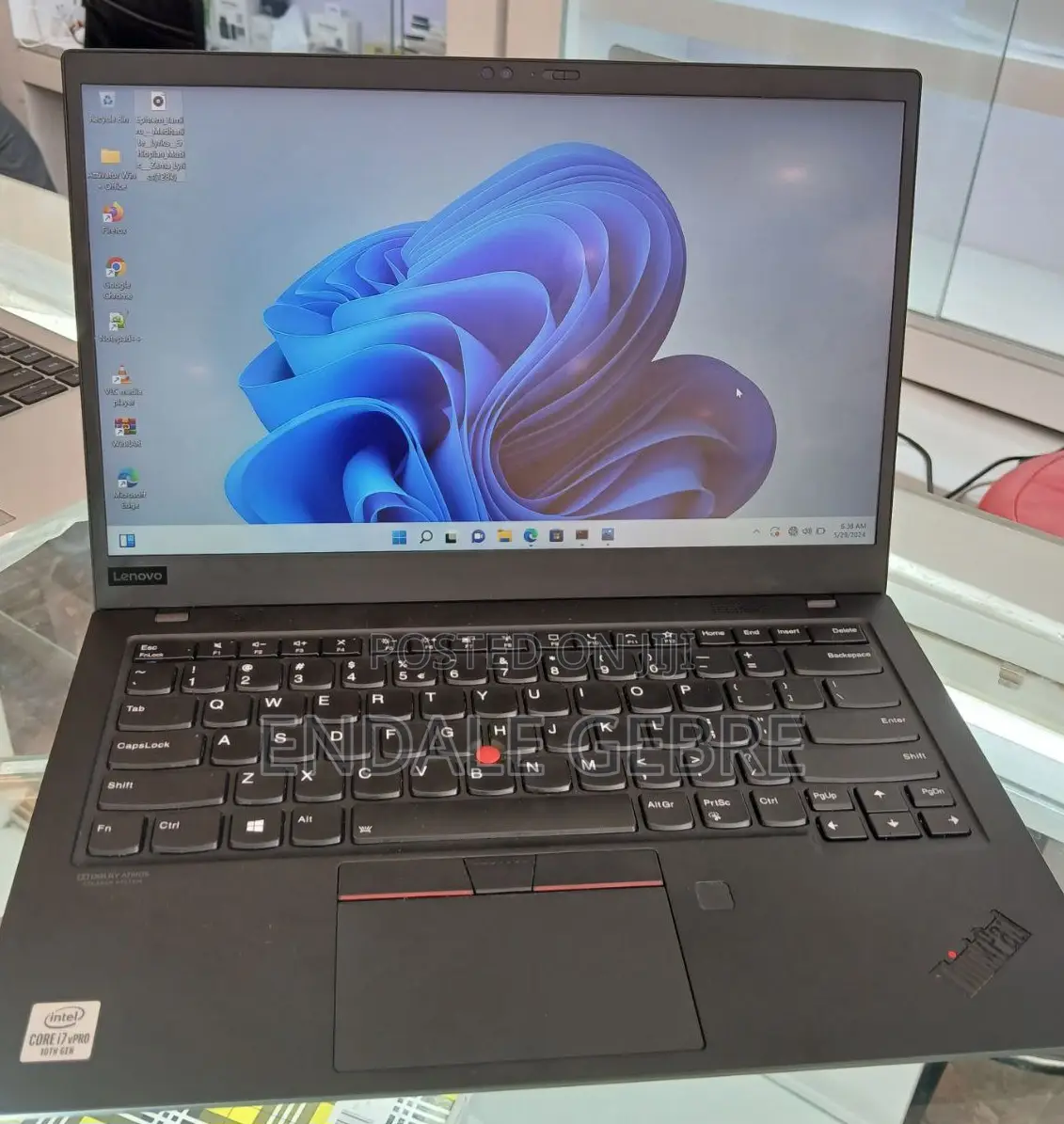 New Laptop Lenovo ThinkPad X1 Carbon 16GB Intel Core I7 SSD 256GB