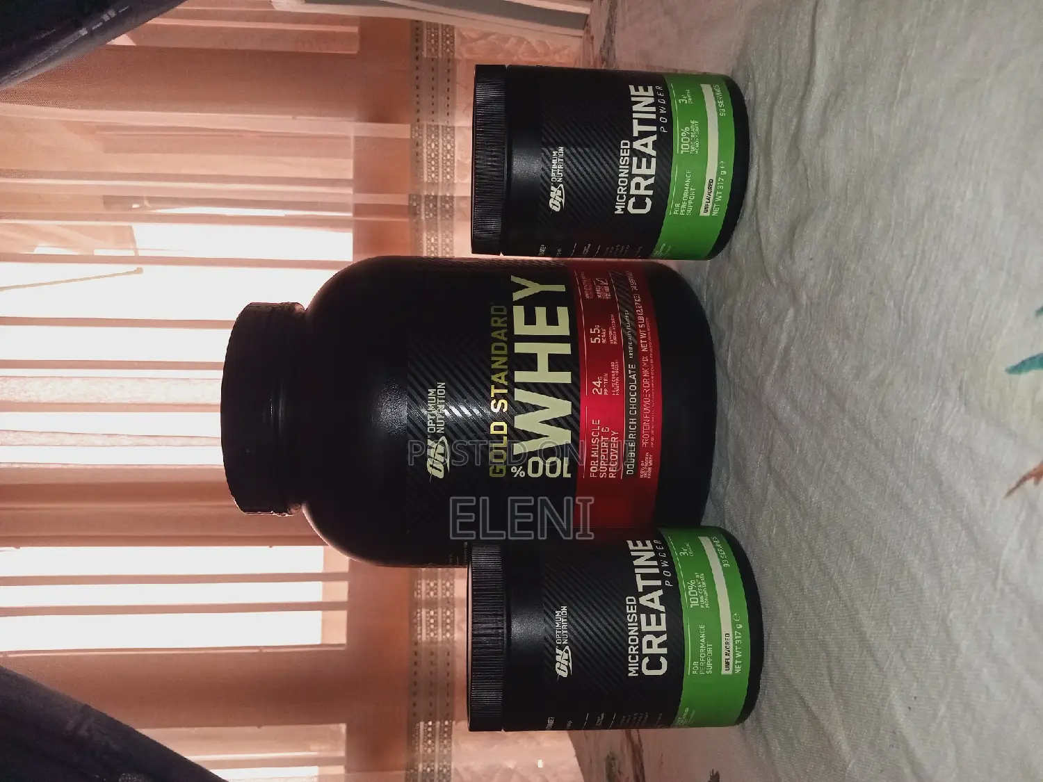 Micronized Creatine 93 Serving and Gold Whey Protein