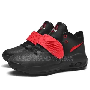 Photo - New Spring Velcro Korean Version Basketball High Shoes