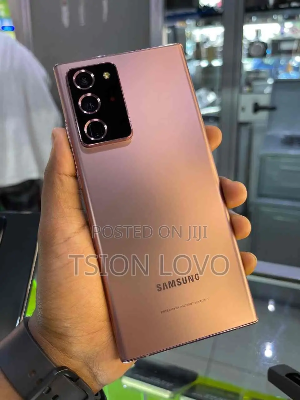 New Samsung Galaxy Note 20 Ultra 5G 256 GB Rose Gold