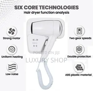  Wall Mounted Hair Dryer