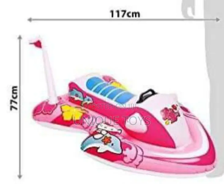 Inflatable Jet Ski: Adventurous Swimming Toy