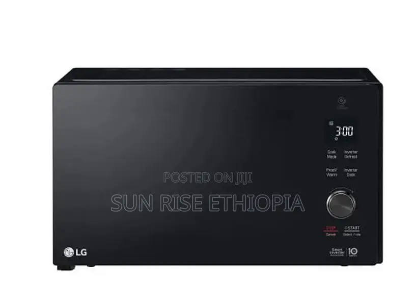 LG Black Microwave Oven With Grill, 42liter