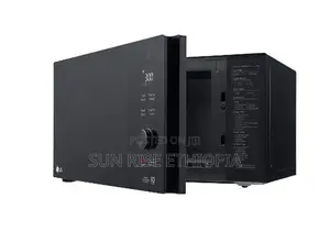 LG Black Microwave Oven With Grill, 42liter
