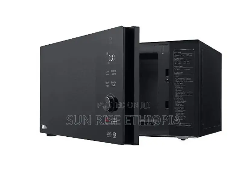 LG Black Microwave Oven With Grill, 42liter