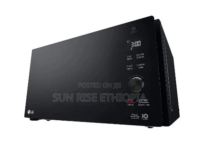 LG Black Microwave Oven With Grill, 42liter