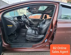 Hyundai Avante 2013 Burgundy