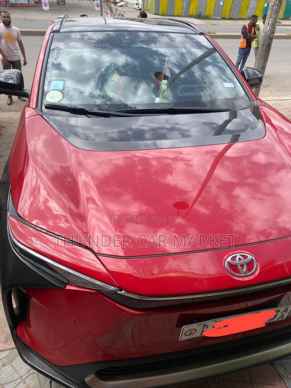 Toyota bZ4X 2023 Red