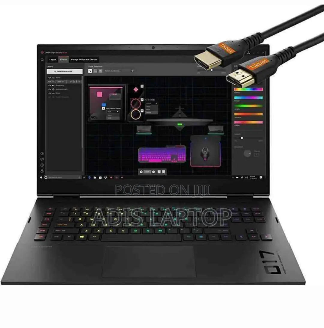 New Laptop HP Omen 17 32GB Intel Core I7 SSD 2T