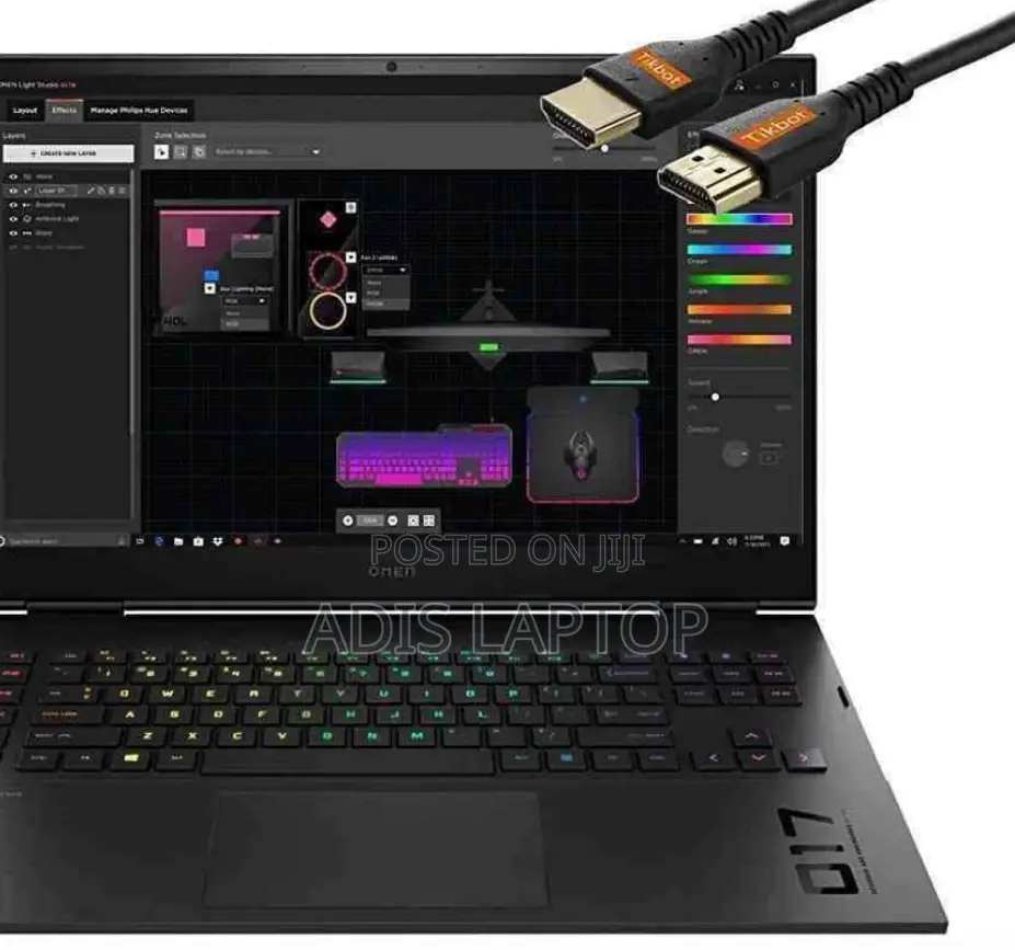 New Laptop HP Omen 17 32GB Intel Core I7 SSD 2T