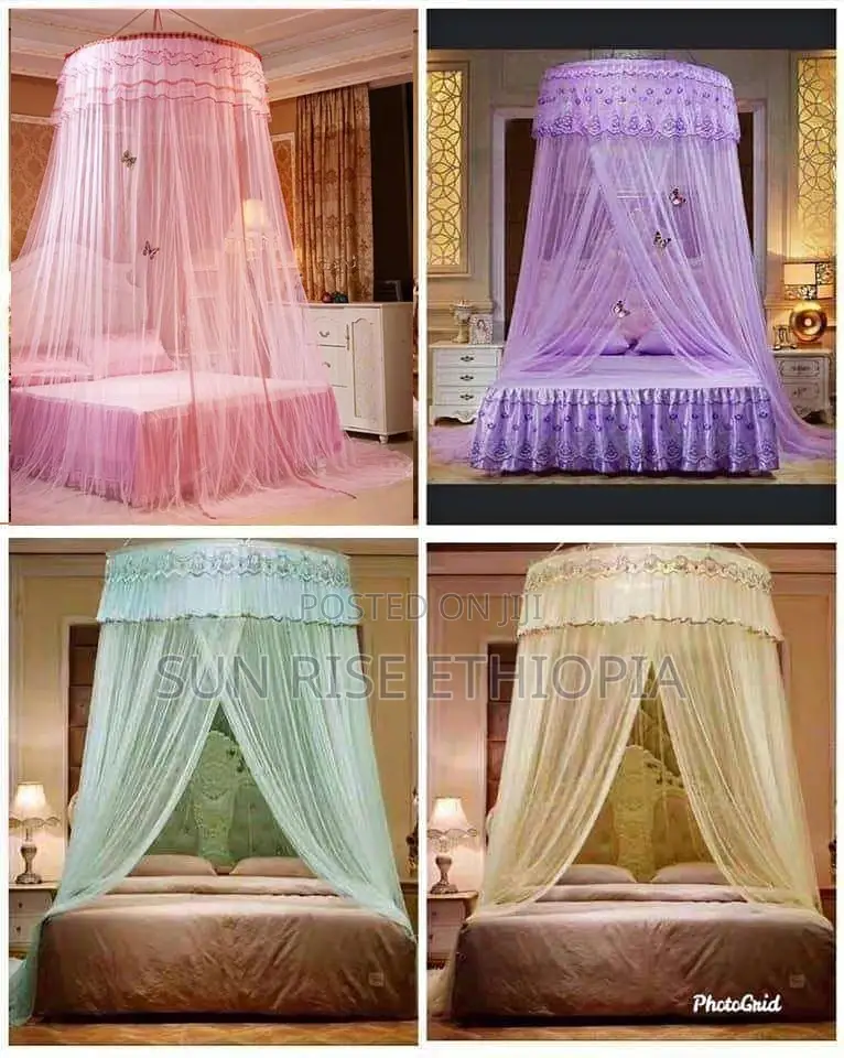 አጎበር ዛንዚራ / Mosquito Net ለ120 ሜ ና 150ሜ አልጋ የሚሆን
