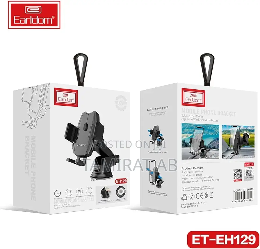 Earldom Mobile Phone Bracket for Car Mount-(Et-Eh129 EH59)