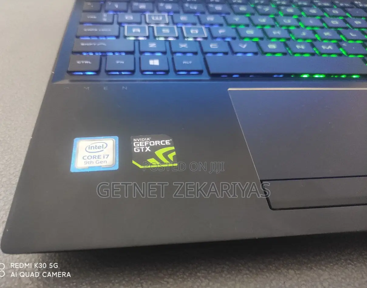 New Laptop HP Omen 17 16GB Intel Core I7 SSD 512GB