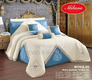 Imported 12 Pieces Set Comforter – 260 by 240 Cm
