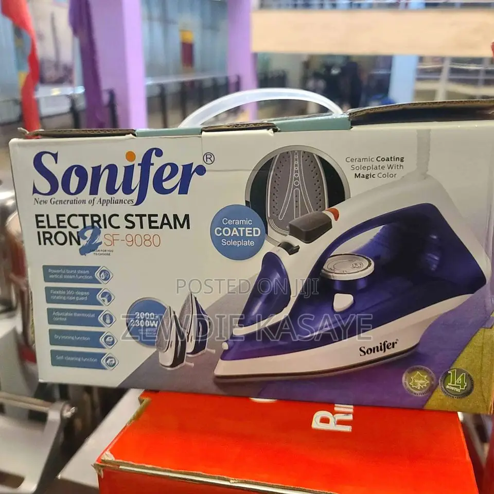 Sonifer Steam Iron ሶንፈር ካውያ