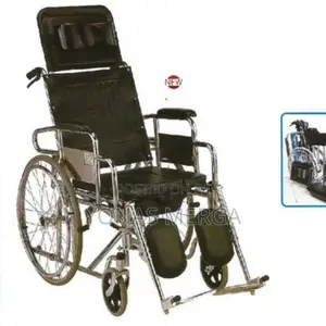 Toilet Wheelchair ■Wheelchair ♤Chromzed Wheelchair|በተመጣጣኝ ዋጋ
