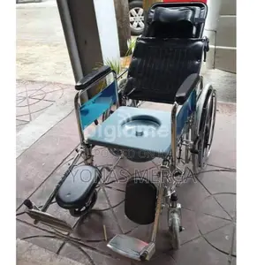 Commode Wheelchair ☆Toilet Wheelchair "Potty ዊልቼር/ታካሚ ሚተኛበት