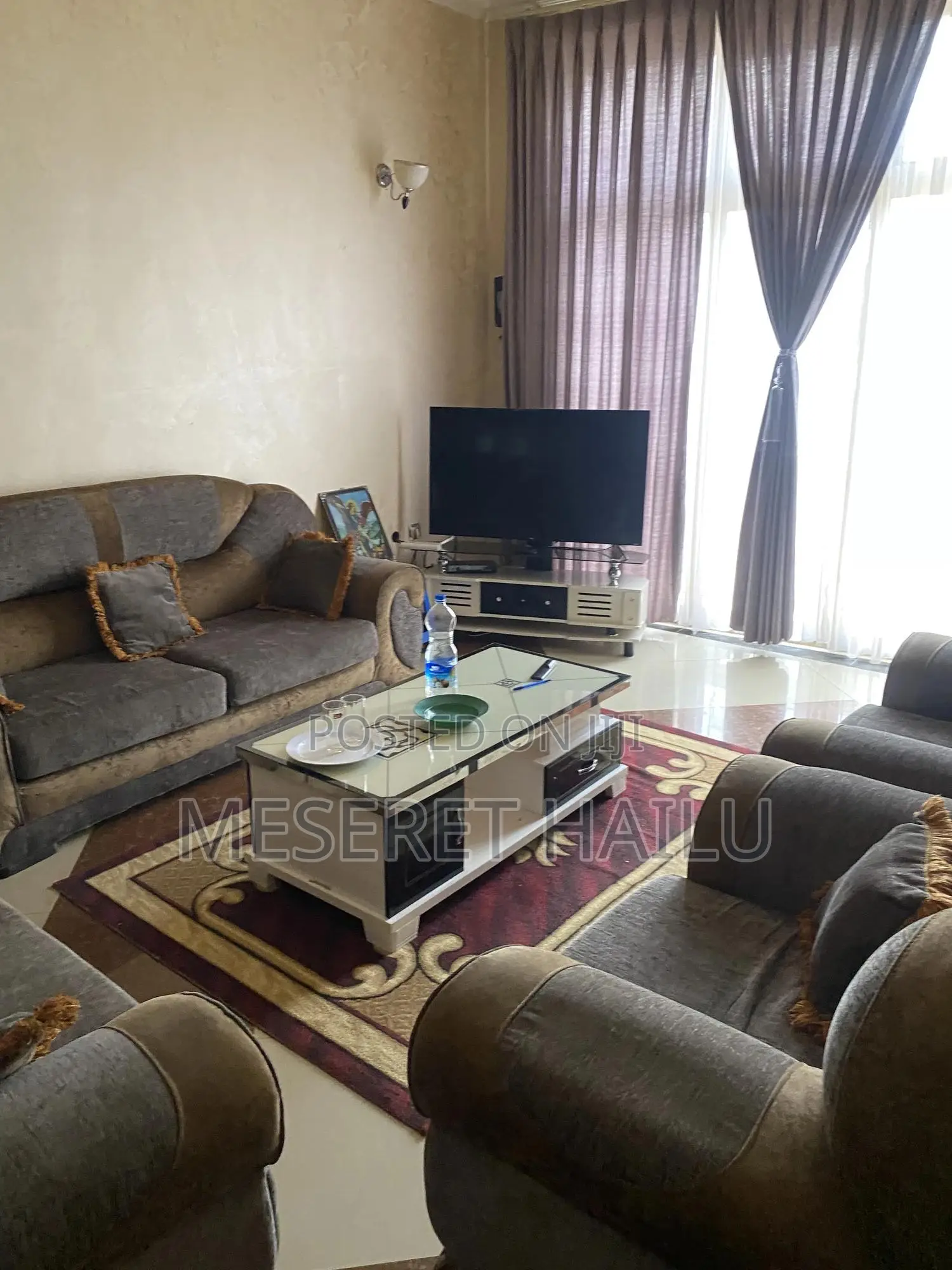 Furnished 4bdrm House in Fega, Bole for rent