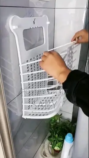 Wall Mounted Laundry Basket
