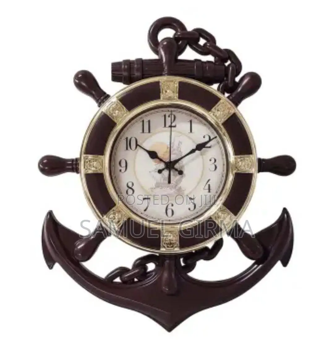 ~ Clock Modern Rose Gold Glow Silent Battery