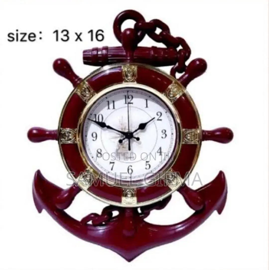 ~ Clock Modern Rose Gold Glow Silent Battery