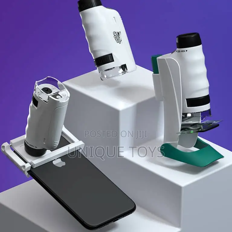 Deluxe Science Microscope Stem Set: With 12 Specimen Sheets