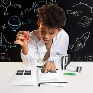 Deluxe Science Microscope Stem Set: With 12 Specimen Sheets