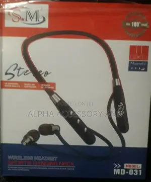 Photo - S.M Stereo Neckband Wireless Headset