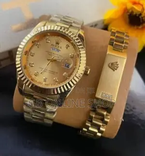 Photo - Rolex Watch With Bracelet for Men 100% Original