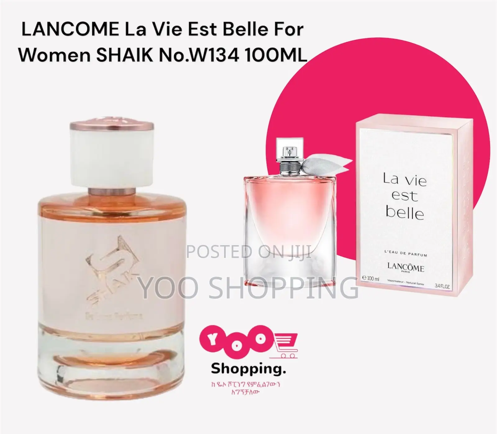 SHAIK 100ML LANCOME La Vie Est Belle SHAIK No.W134