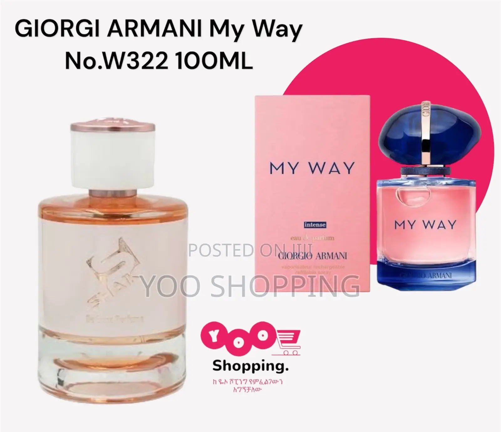 SHAIK 100ML Giorgio Armani My Way No.W322