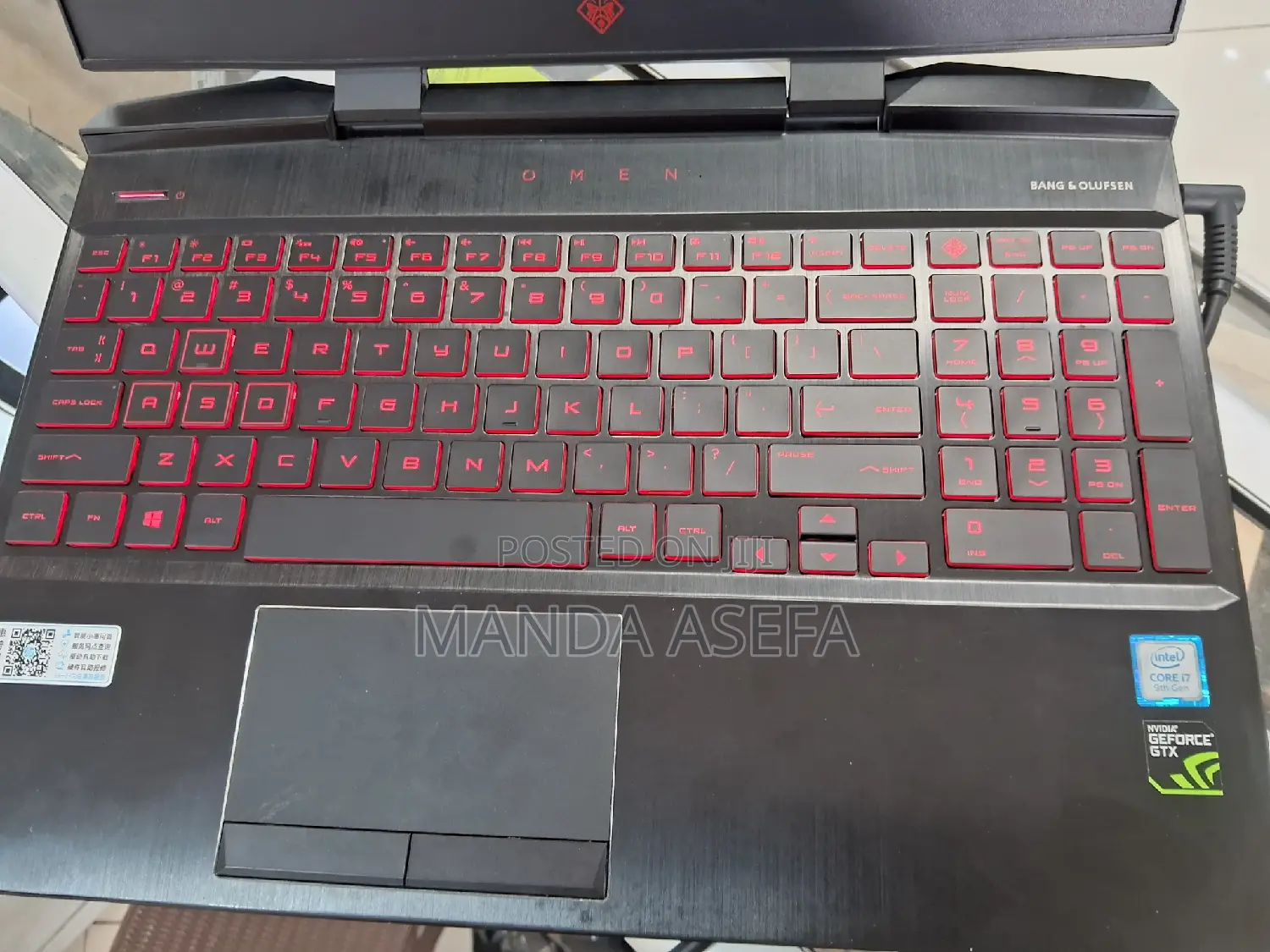 New Laptop HP Omen X 16GB Intel Core I7 SSD 512GB