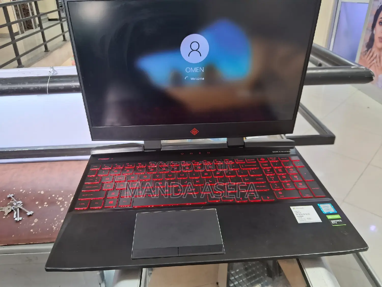 New Laptop HP Omen X 16GB Intel Core I7 SSD 512GB