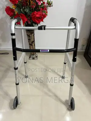 Walker/Walker/Walker ወከርadjustable Length With Push Button