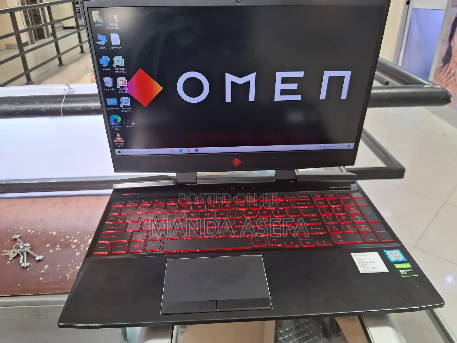 New Laptop HP Omen X 16GB Intel Core I7 SSD 512GB