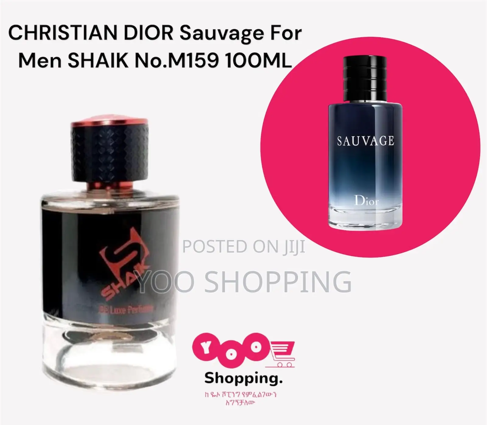 SHAIK 100ML Sauvage Dior No.M159