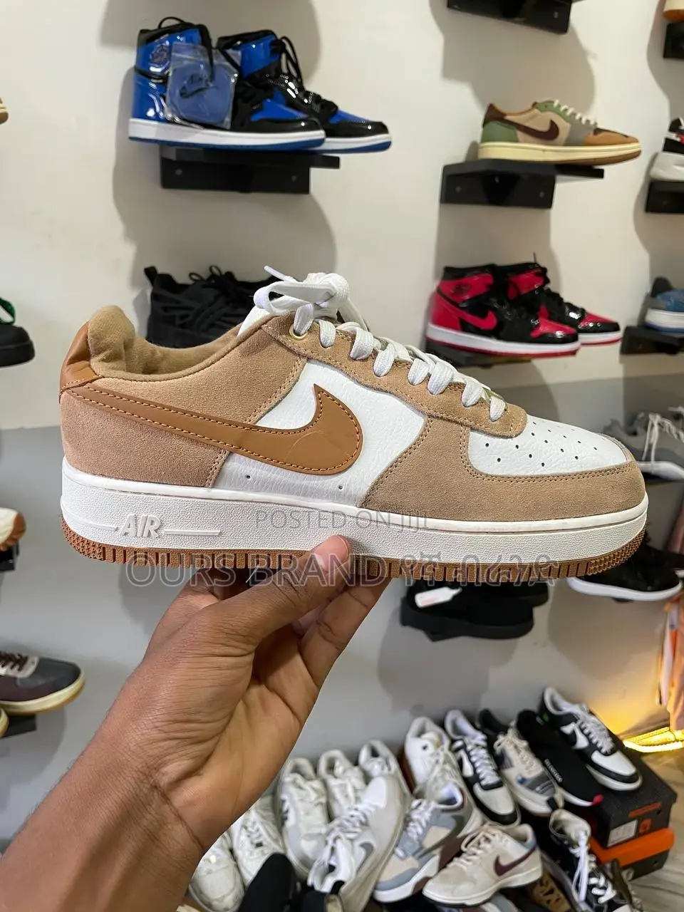 Nike Air Force 1'07 LXX "Vachetta Tan Flax" Low Shoes