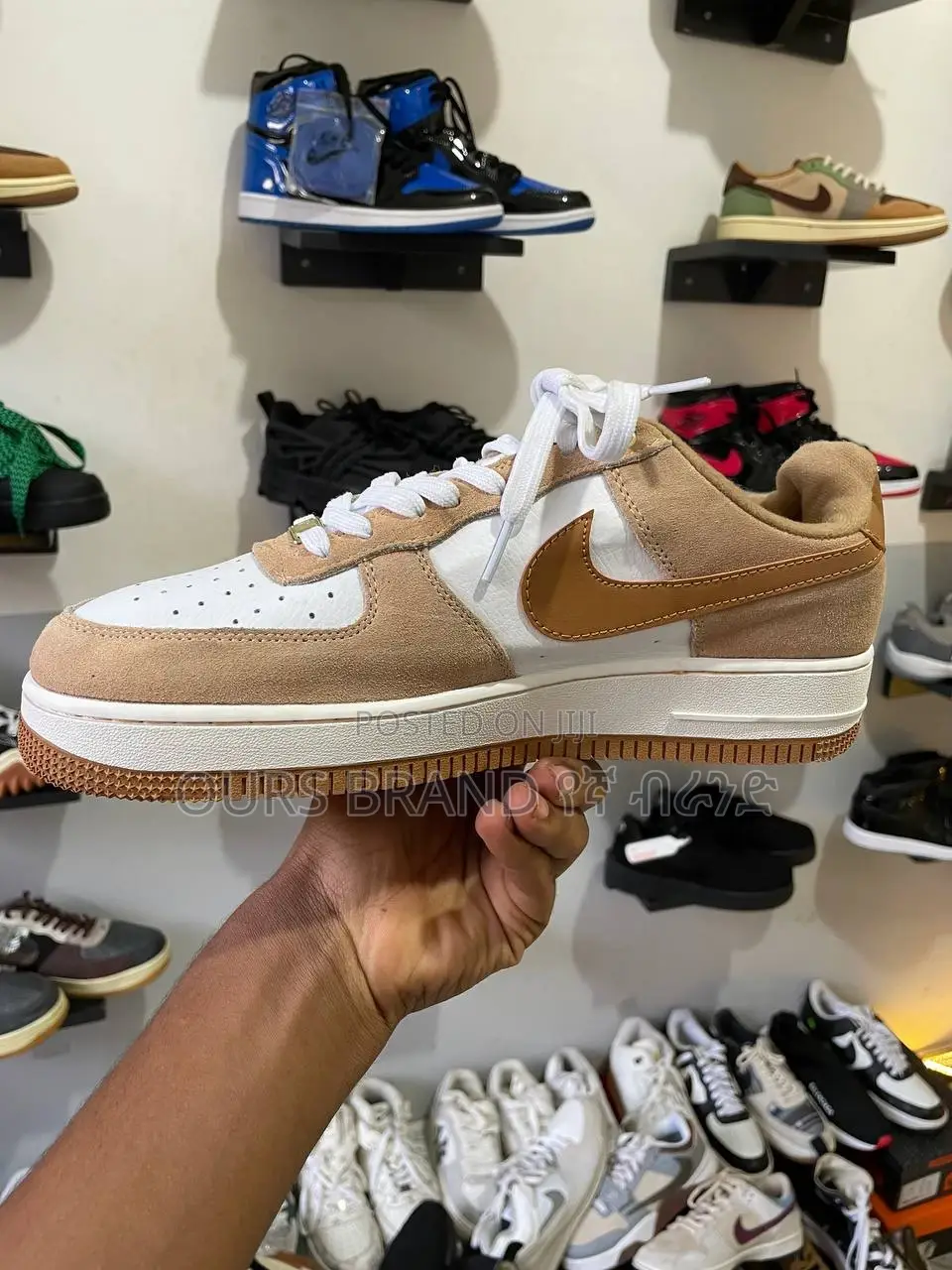 Nike Air Force 1'07 LXX "Vachetta Tan Flax" Low Shoes