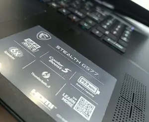 New Laptop MSI Stealth GS77 16GB Intel Core I9 SSD 1T