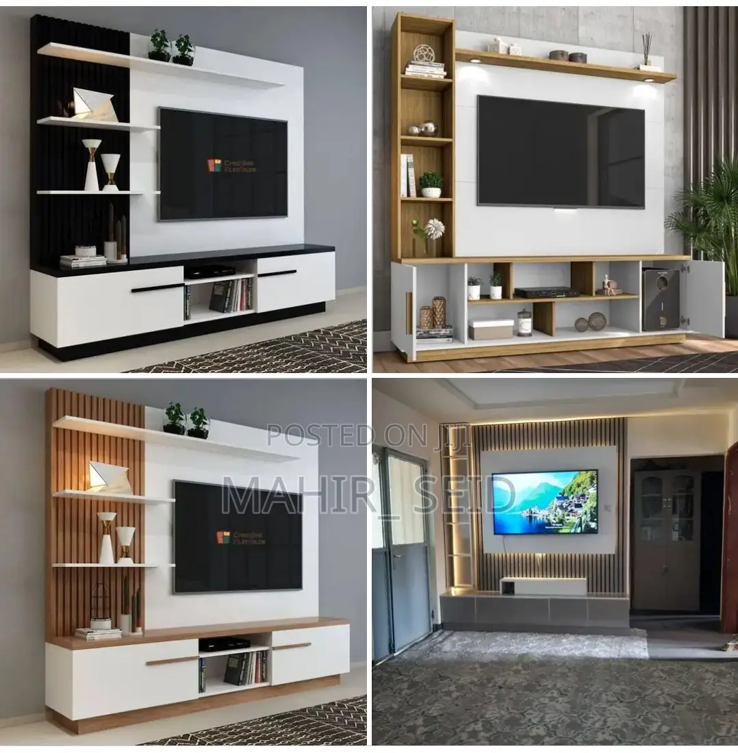 ለበዓሉ ቤትዎን የሚያሳምርልዎት ውብ እና ማራኪ ቲቪ ስታንዶች