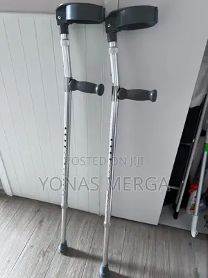 Photo - Elbow-Arm Walking Stick -Aluminum Alloy Underarm Crutches