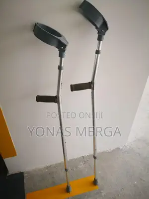 Photo - Crutches"Crunch/Cranch$ክራንች/Crunch-Two Sets Auxiliary Crutch