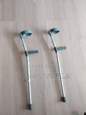 Photo - Crutches ^Crunch _Cranch/ክራንች/Crutches/Better Rest Everyday