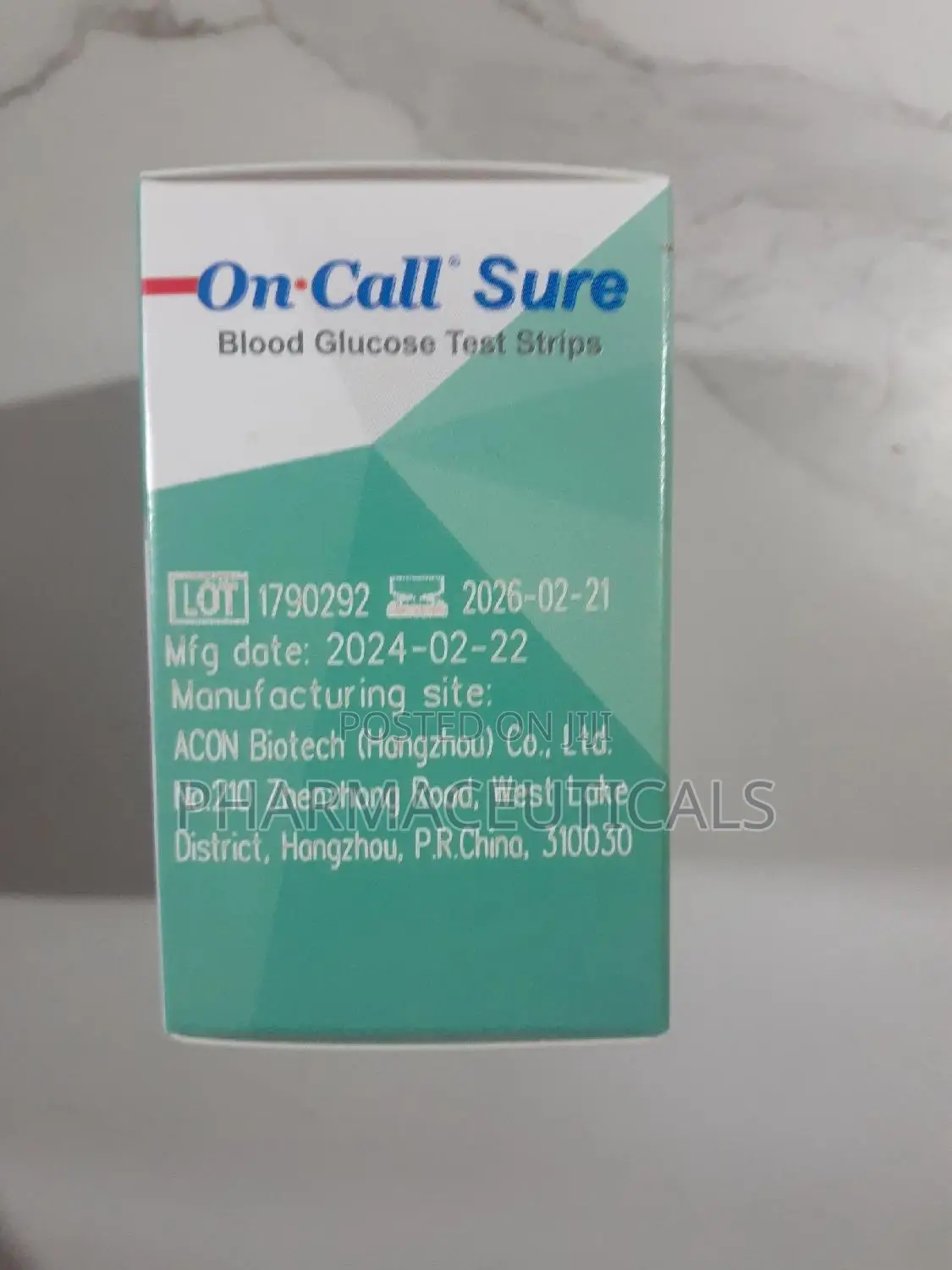 On Call Sure Blood Glucose Monitoring Devices