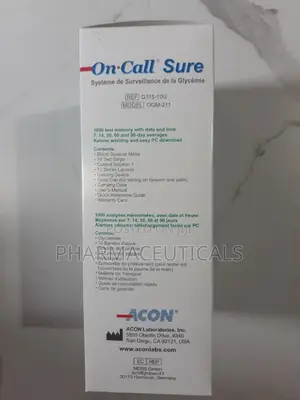 On Call Sure Blood Glucose Monitoring Devices