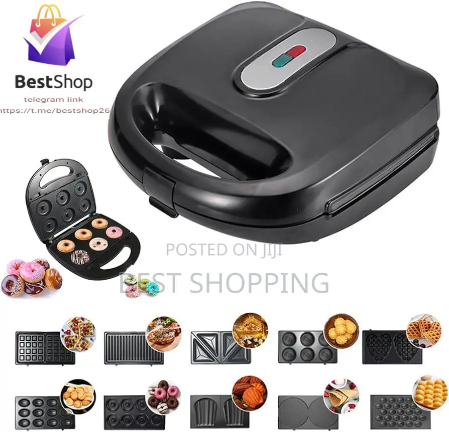 Sokany 10 in 1 Multi Snacks and Sandwich Maker ሳንዱች መስሪያ