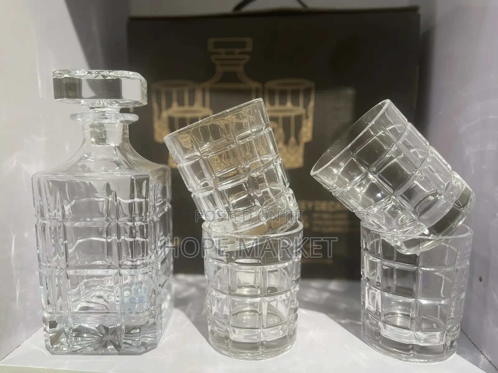 Whiskey Decanter Set