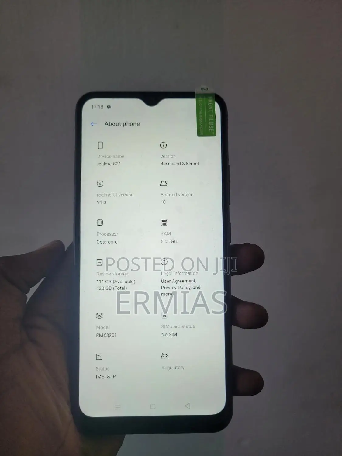 New Realme 11 128 GB Black